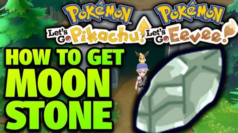 pokemon let's go moon stone locations|Where to find Moon Stone in Pokemon: Let's Go .